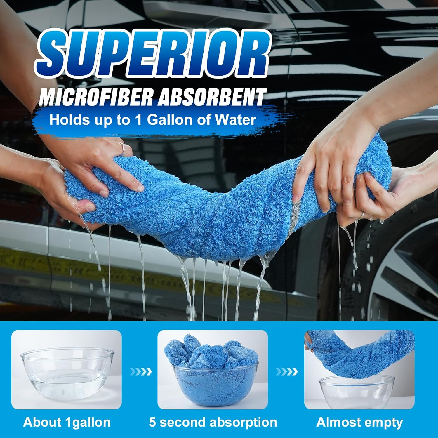 Detalle 2 de TTRCB Car Drying Towel 48"