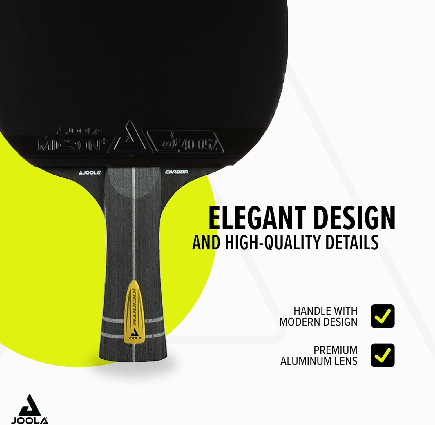 Thumbnail 3 de JOOLA Infinity Carbon Table Tennis Bats – ITTF Approved Professional Rackets