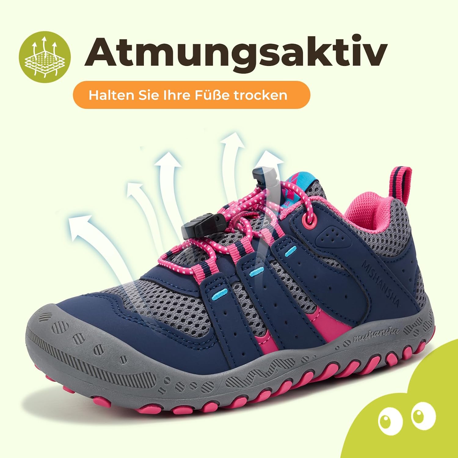 Detalle 2 de Mishansha Kinder Trekkingschuhe 24–38