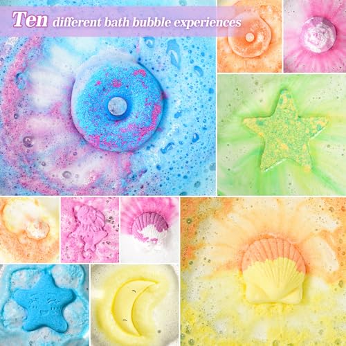 Detalle de DUAIU Bombas de Baño 🛁 Set de 10 Piezas Regalo