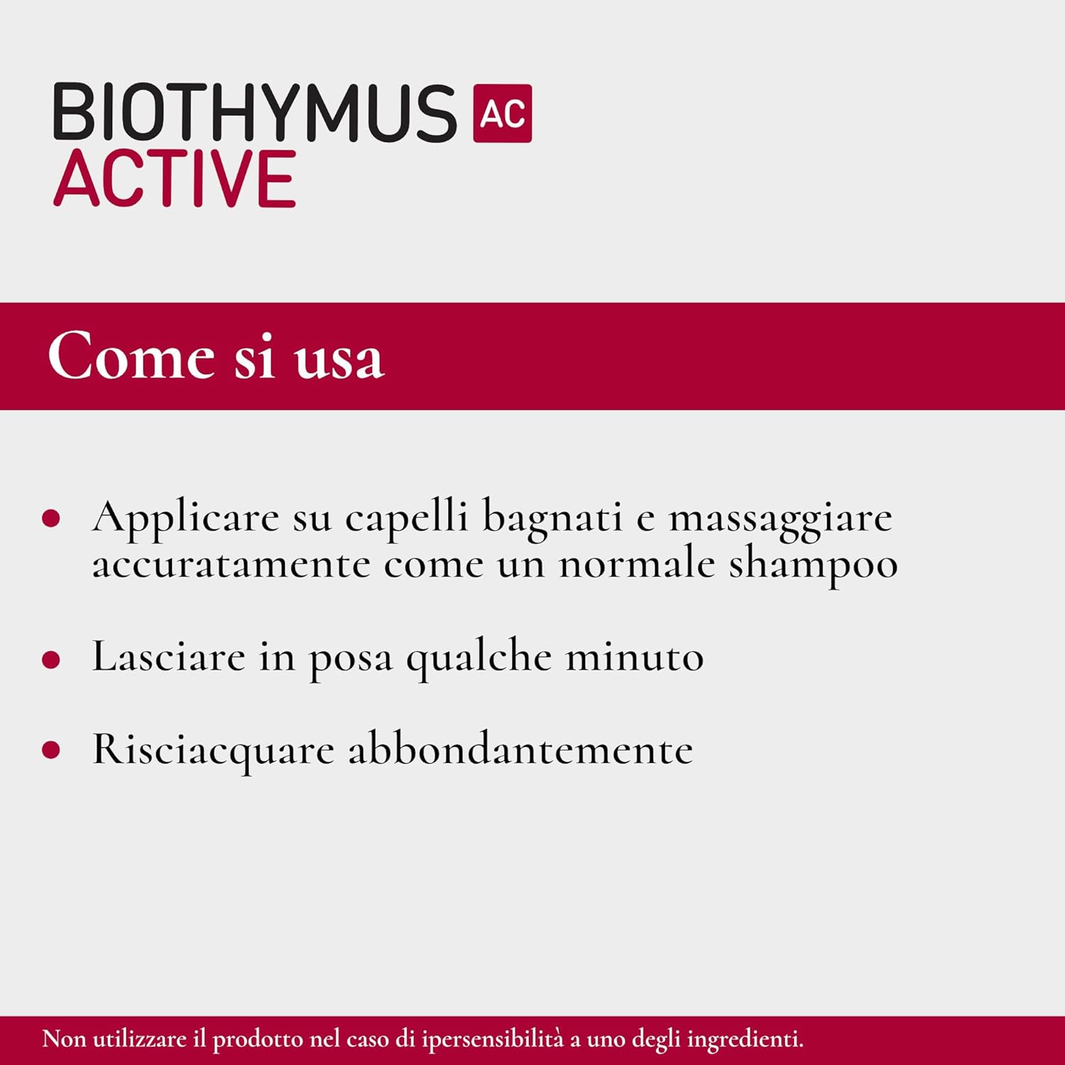Thumbnail 5 de BIOTHYMUS Active Uomo Shampoo 200 ml