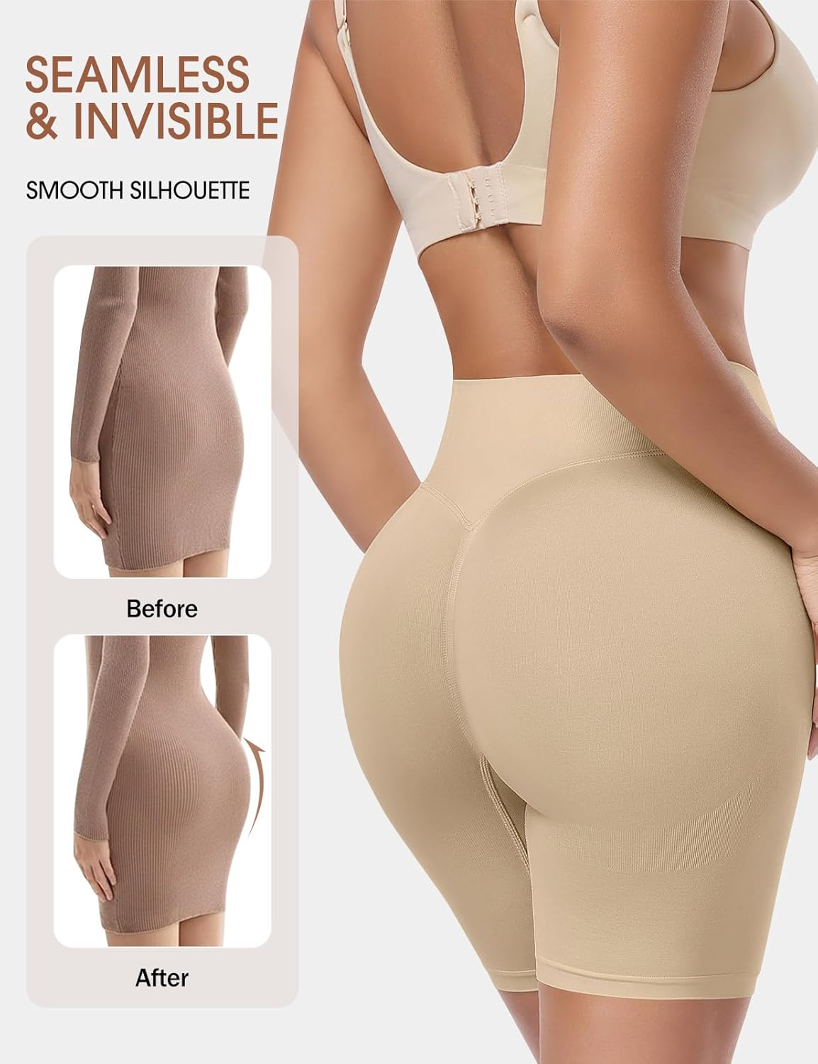 Detalle 2 de Niwicee Bragas Levanta Glúteos Mujer