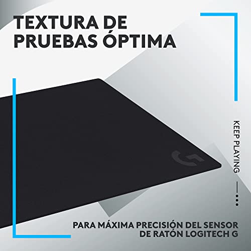 Detalle 2 de Logitech G G640 alfombrilla gaming 460×400×3 mm 🖱