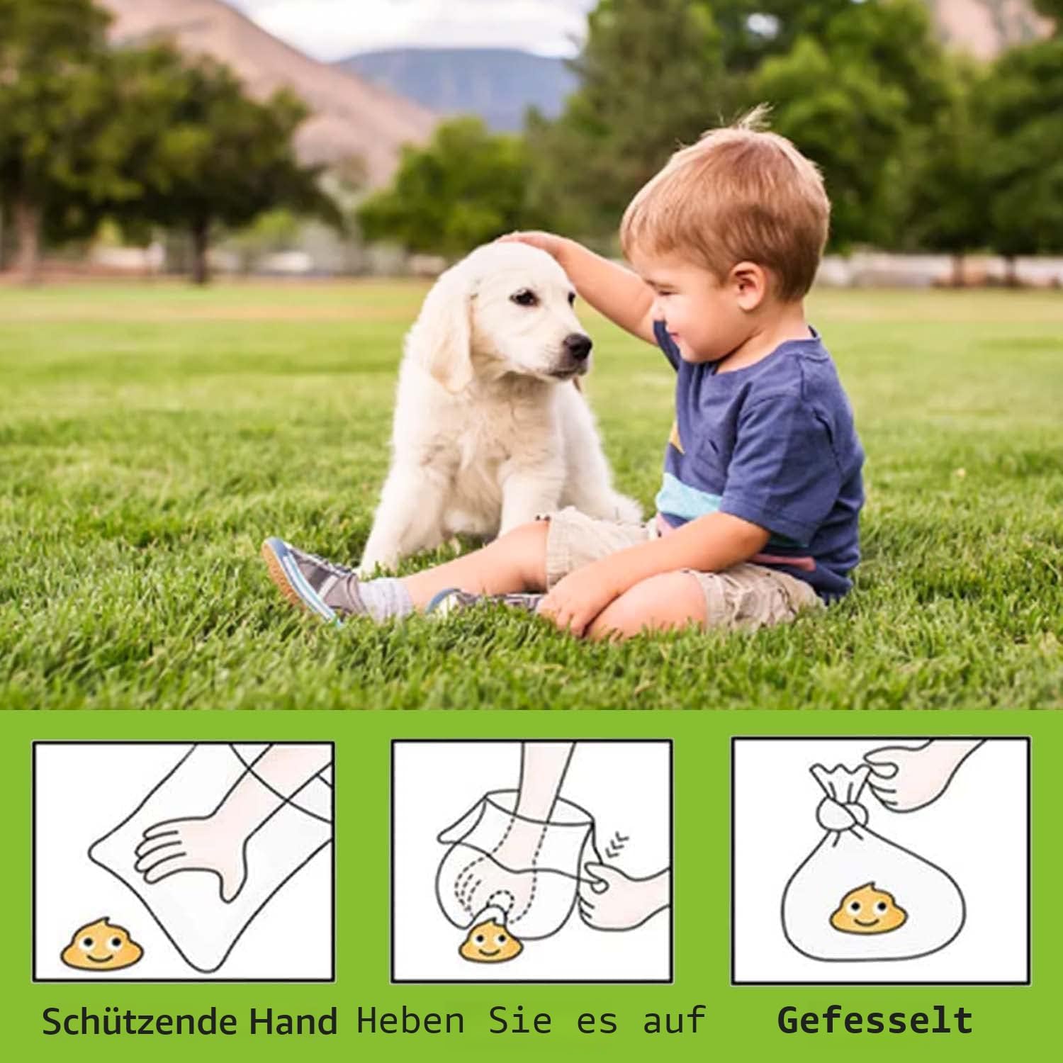 Detalle 2 de AiTodos® 600 Stück Hundekotbeutel 🐕