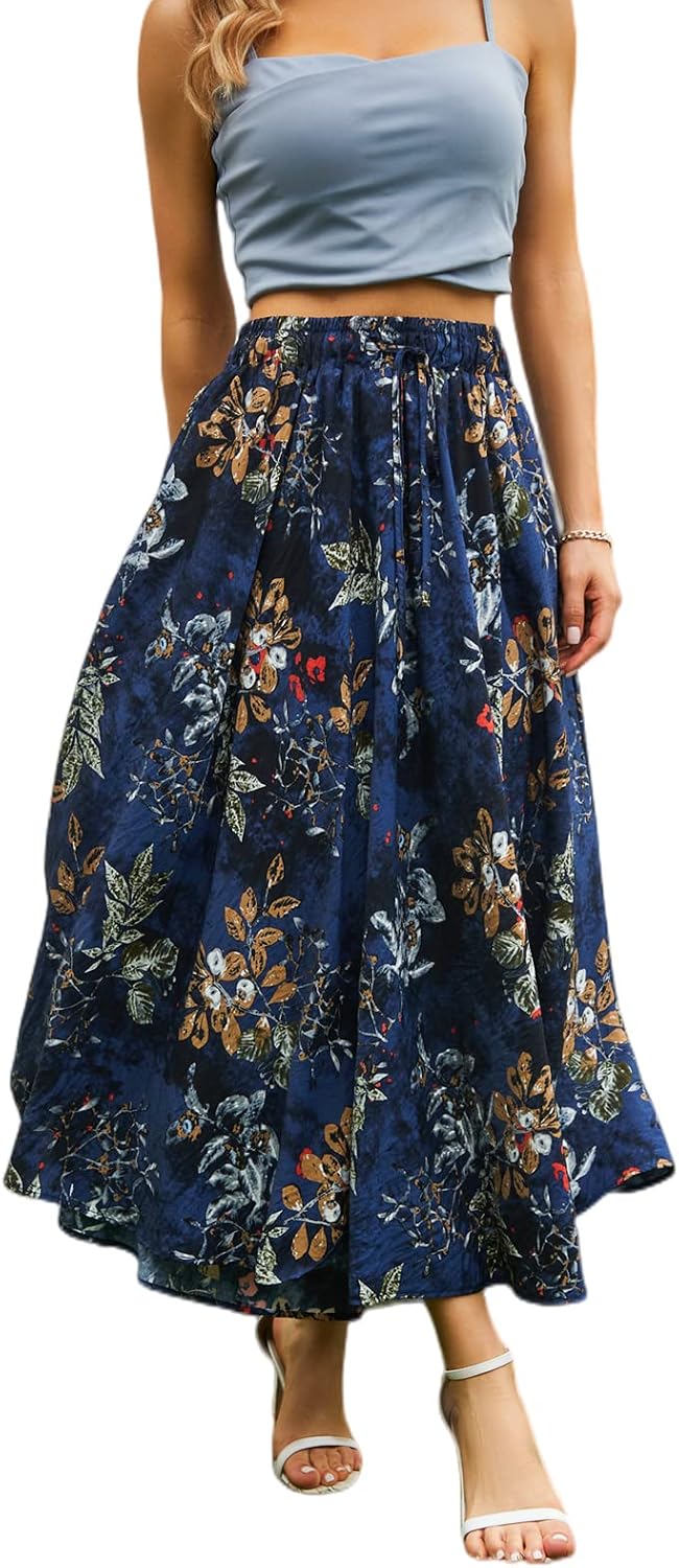 Detalle de Abaadlw Women's Maxi Skirt