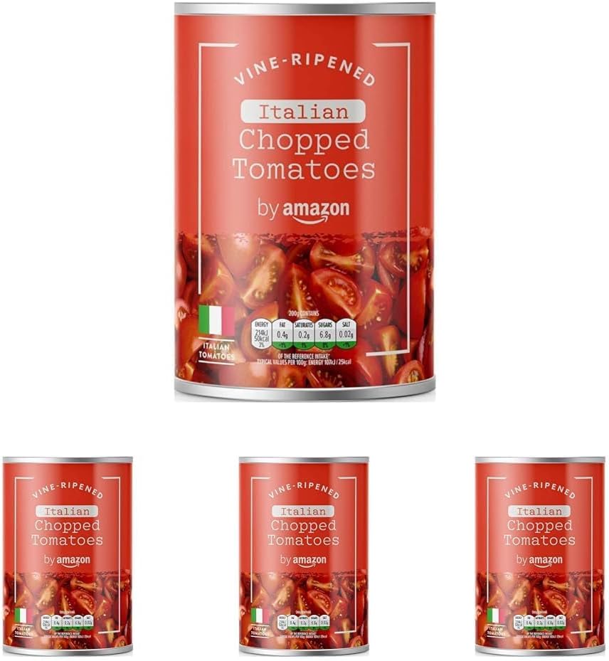 Thumbnail 6 de Pulpe de tomates italiennes, 400 g – par Amazon, 2 portions