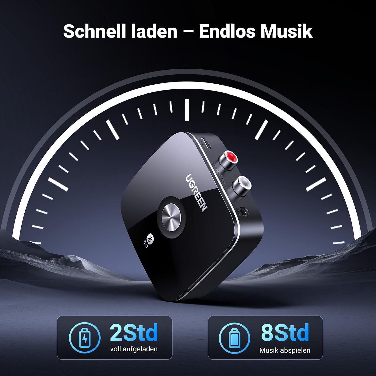 Thumbnail 2 de UGREEN AUX Bluetooth 5.3 Adapter