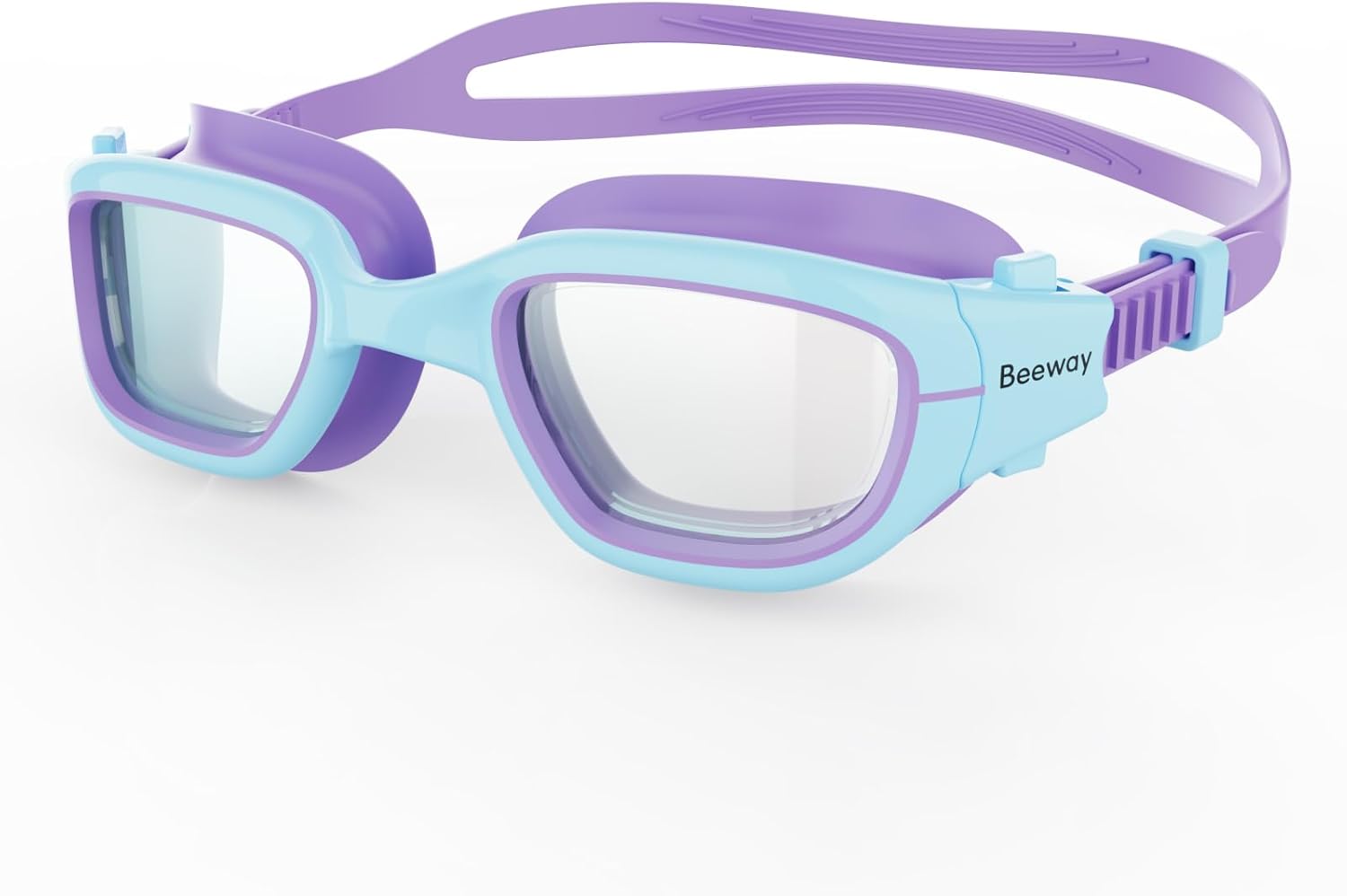 Detalle de BEEWAY Kids Swimming Goggles Wide View 6–14