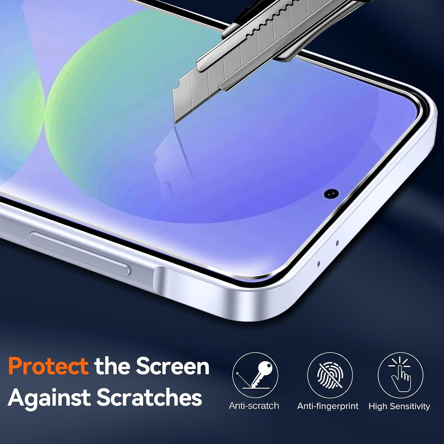 Detalle 2 de ivoler Anti-Amarillo funda para Galaxy A36 5G