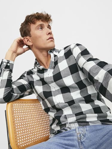 Thumbnail 6 de JACK & JONES Jjegingham Camisa Twill L/S Noos, XL 👔