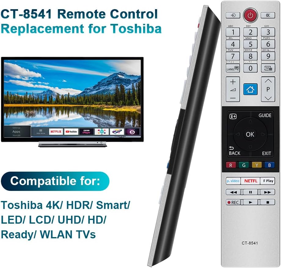 Thumbnail 1 de Gvirtue CT-8541 universal remote for Toshiba TVs