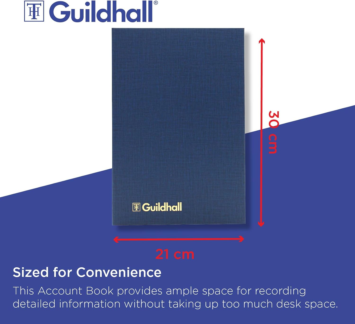 Detalle 2 de Exacompta Guildhall Account Book 298 x 203mm