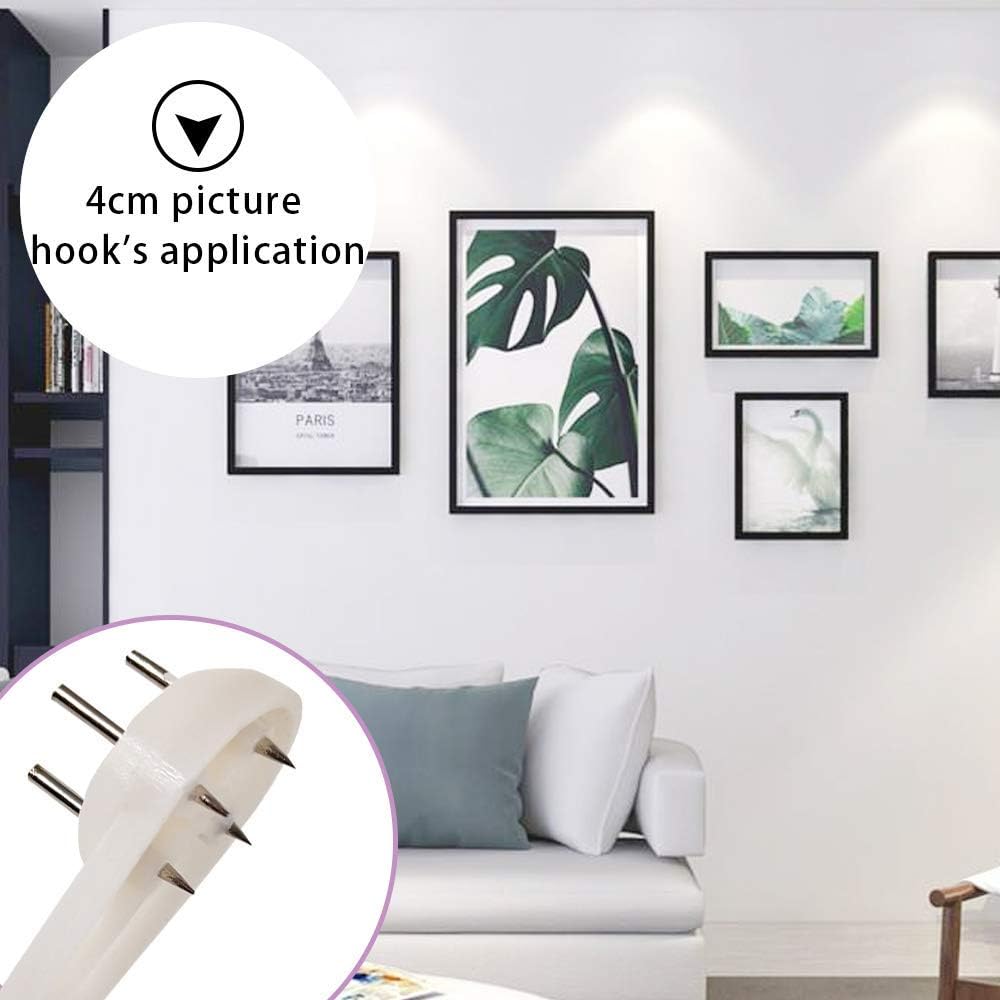 Thumbnail 4 de Picture Hooks 60 PCS picture hanging kit 🖼
