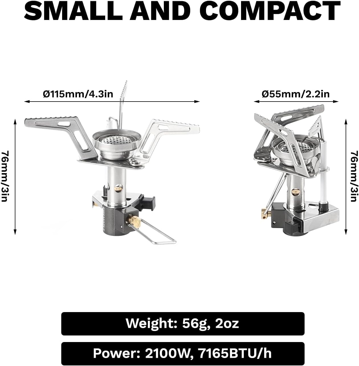 Detalle de Fire-Maple Torch Gas Stove 56g