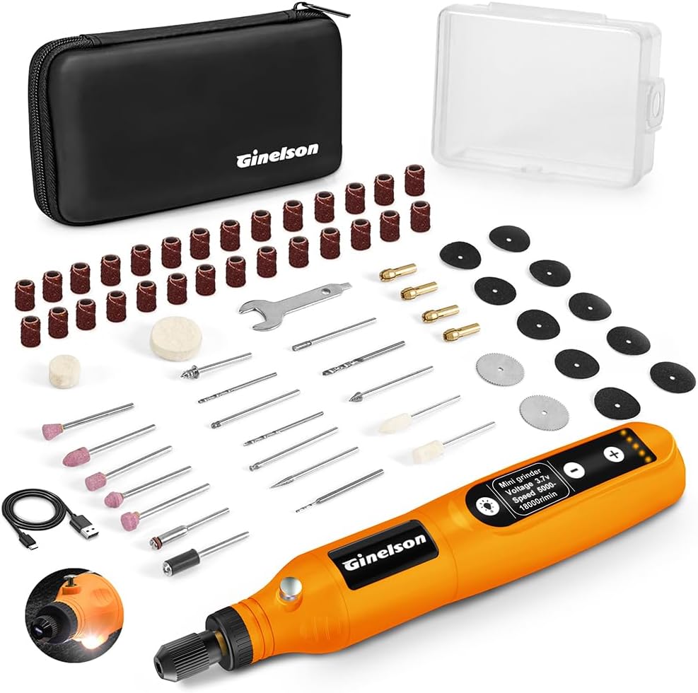 Detalle de GINELSON Mini Cordless Rotary Tool 3.7V