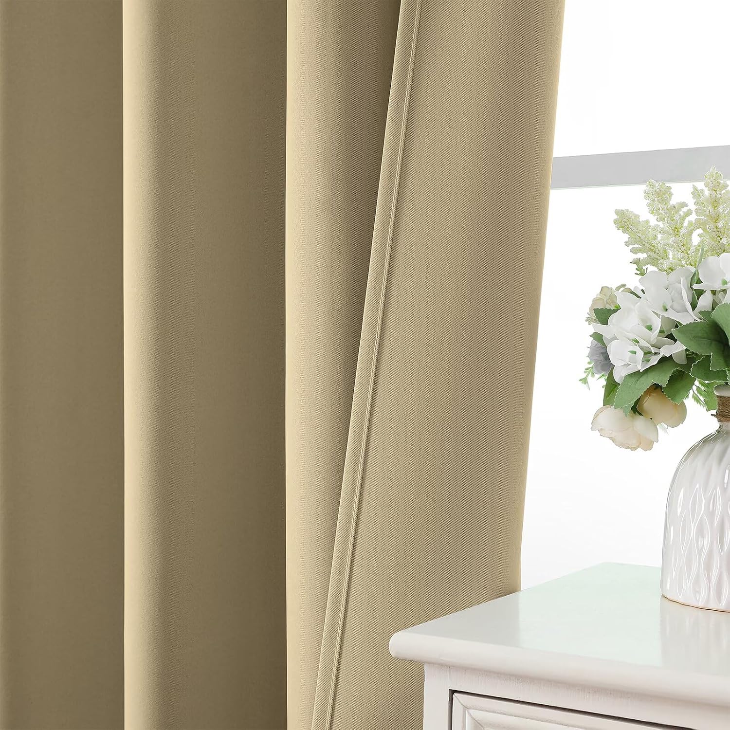 Thumbnail 5 de CUCRAF Blackout Curtains, 63-Inch Length