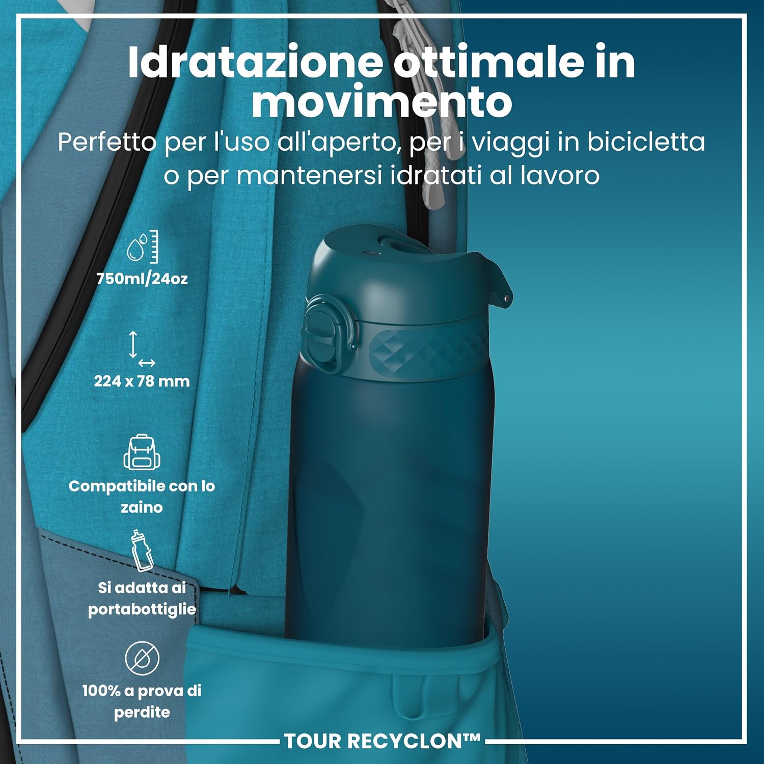 Detalle 2 de ION8 Borraccia 750 ml 🥤