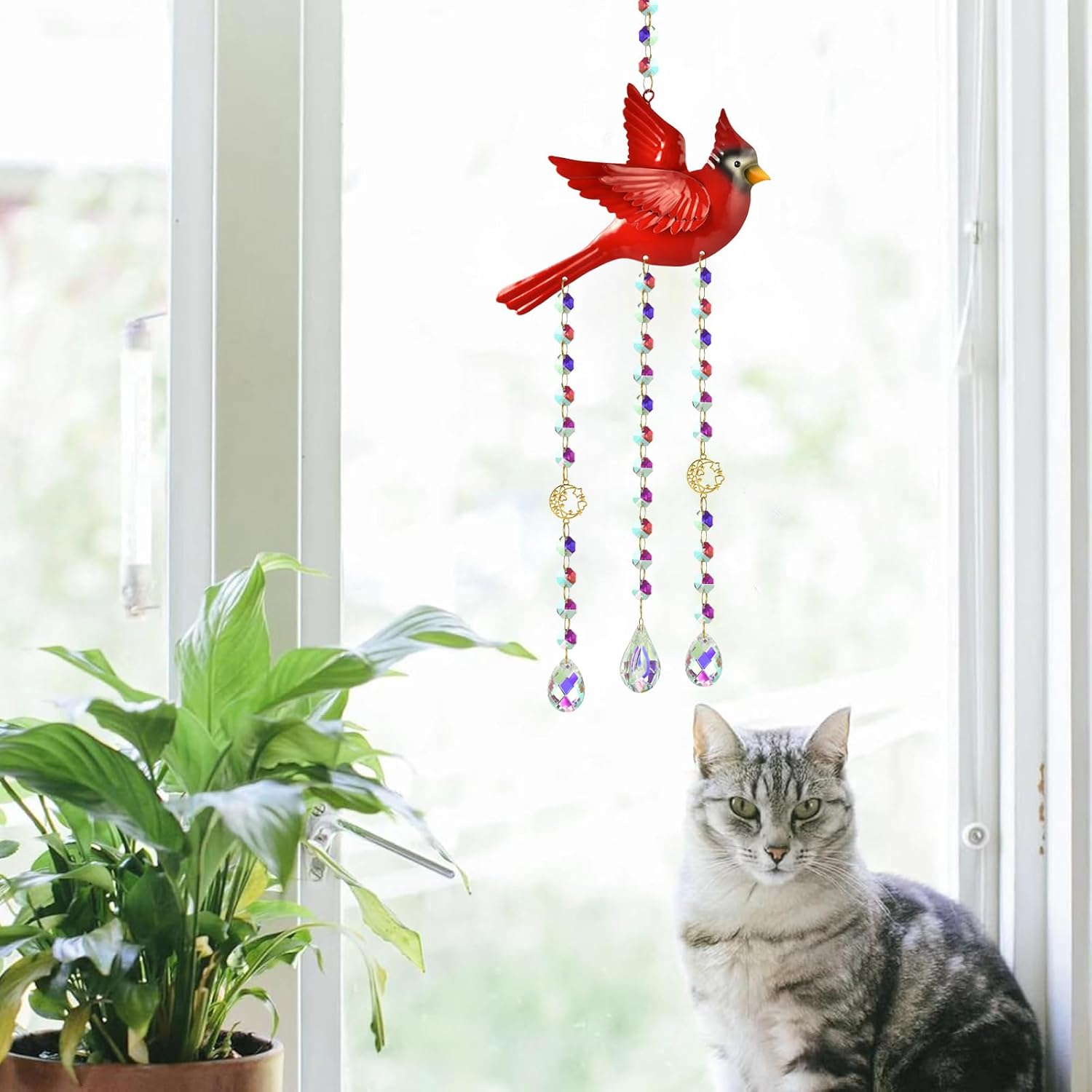 Thumbnail 6 de NMEINV Crystal Sun Catcher, 23.62-Inch