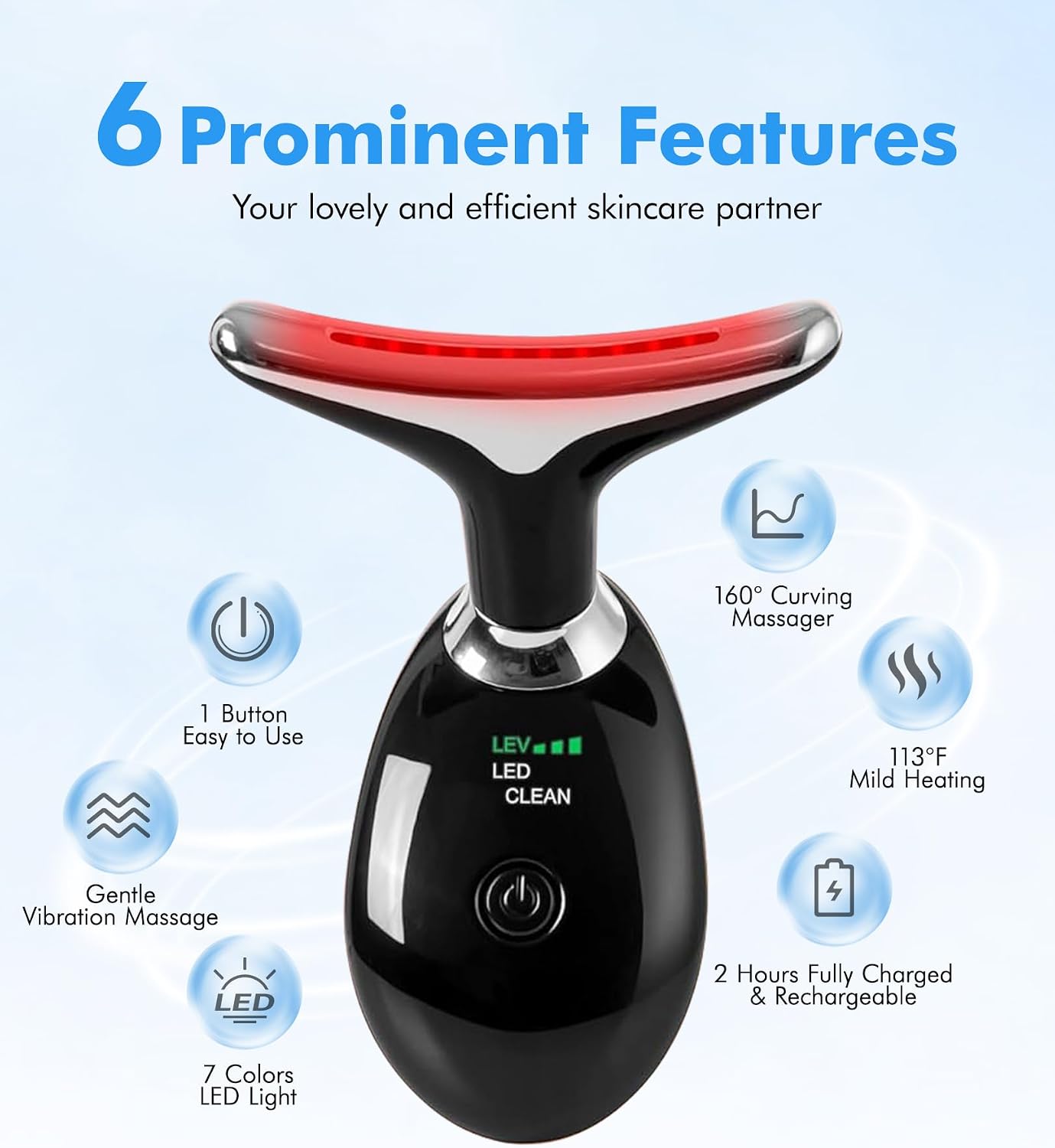 Detalle de SDKWDH Facial Massager