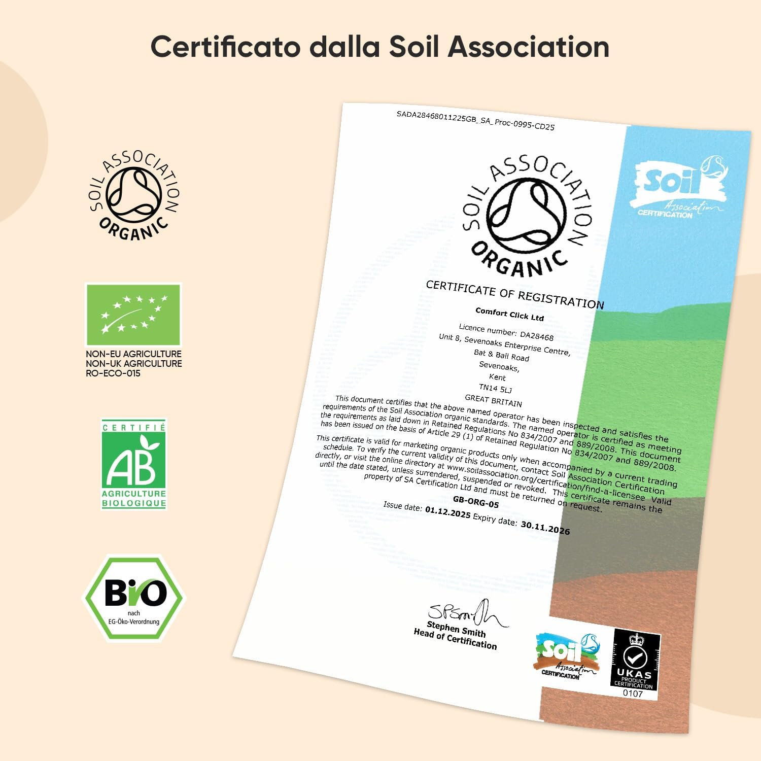 Thumbnail 3 de Ashwagandha Bio WeightWorld in 180 Capsule Vegane | 600 mg per capsula, certificata Soil Association