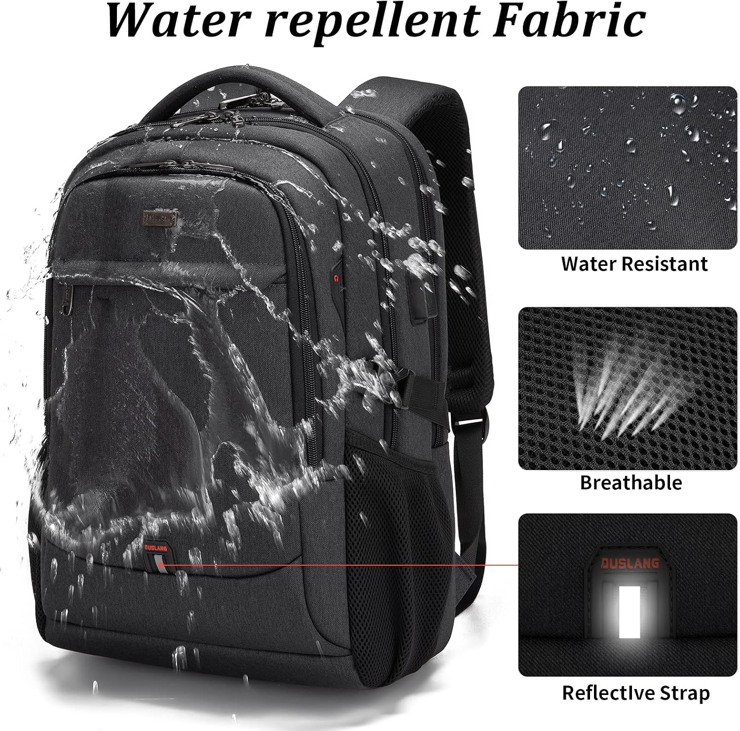 Thumbnail 4 de DUSLANG 17 Inch Laptop Backpack