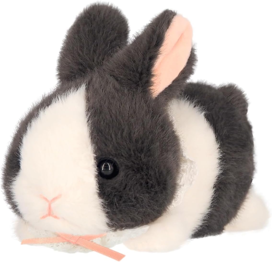 Detalle de 三英貿易 ちもしぃらびっつ ダッチ うさぎのぬいぐるみ 約H16×W9×D9cm リボン付き首飾り
