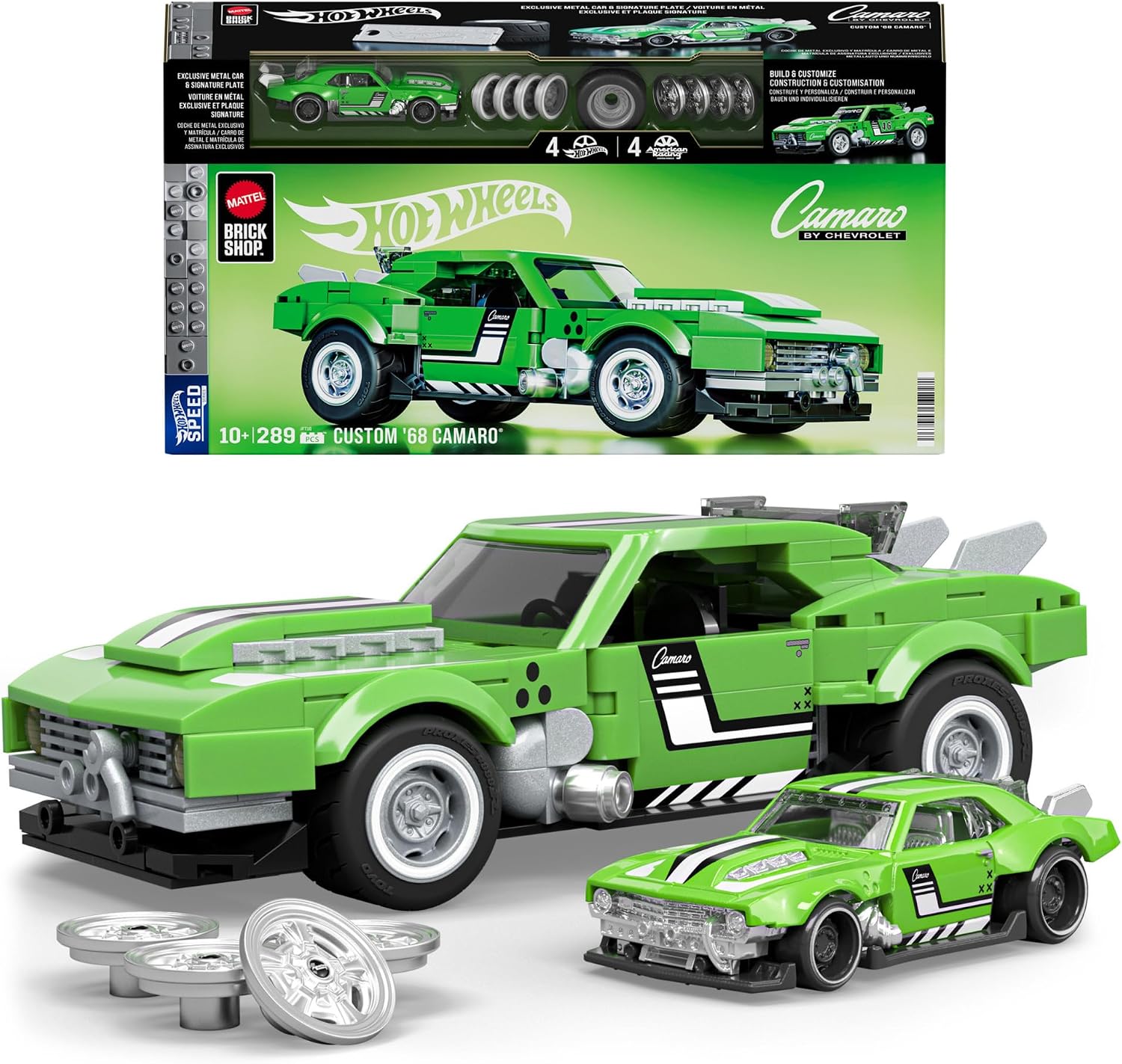 Thumbnail 6 de Mattel Brick Shop JFR89 Cadillac Project GTP 236 piezas