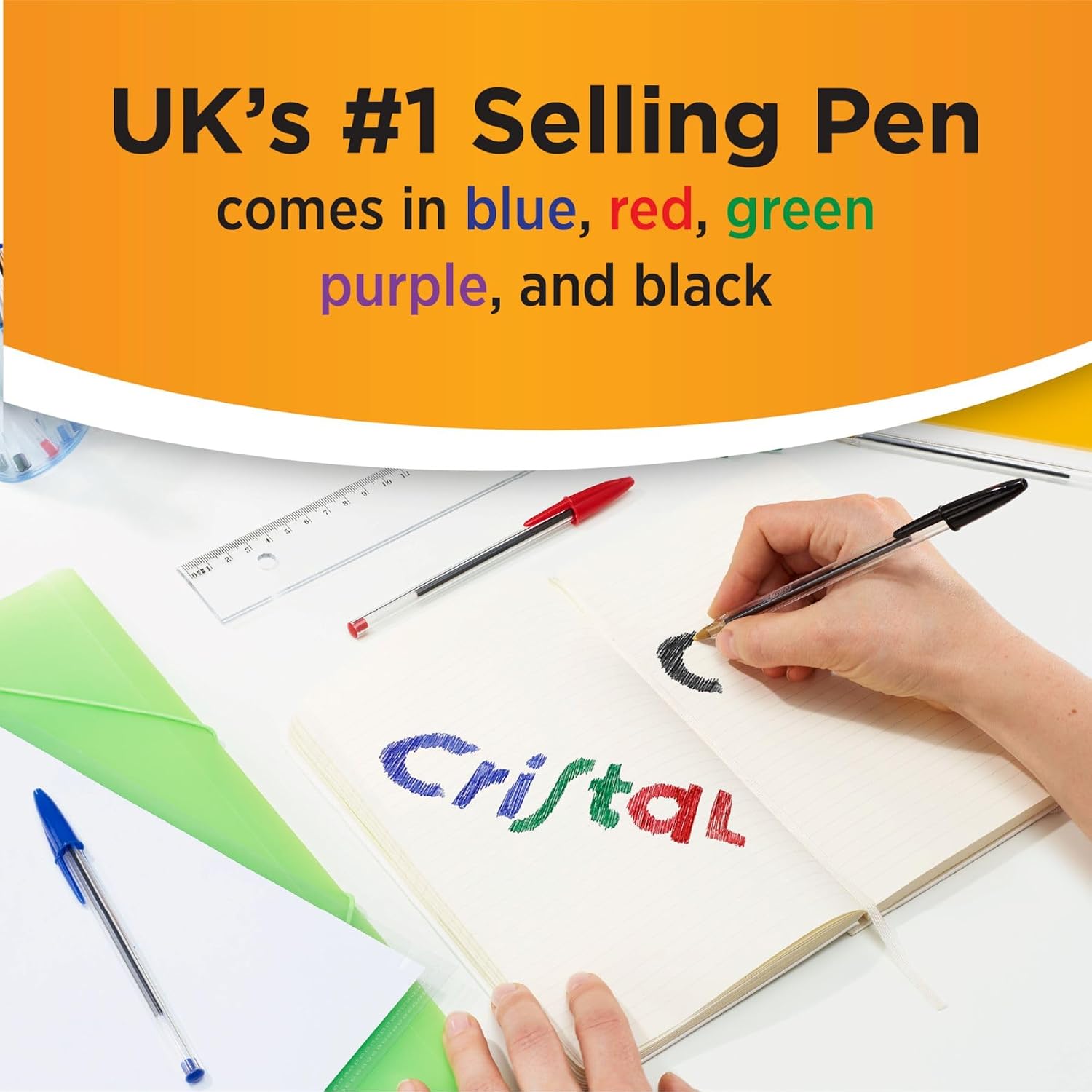 Detalle 2 de BIC Cristal Original bolĂgrafo 50 unidades đź–Š
