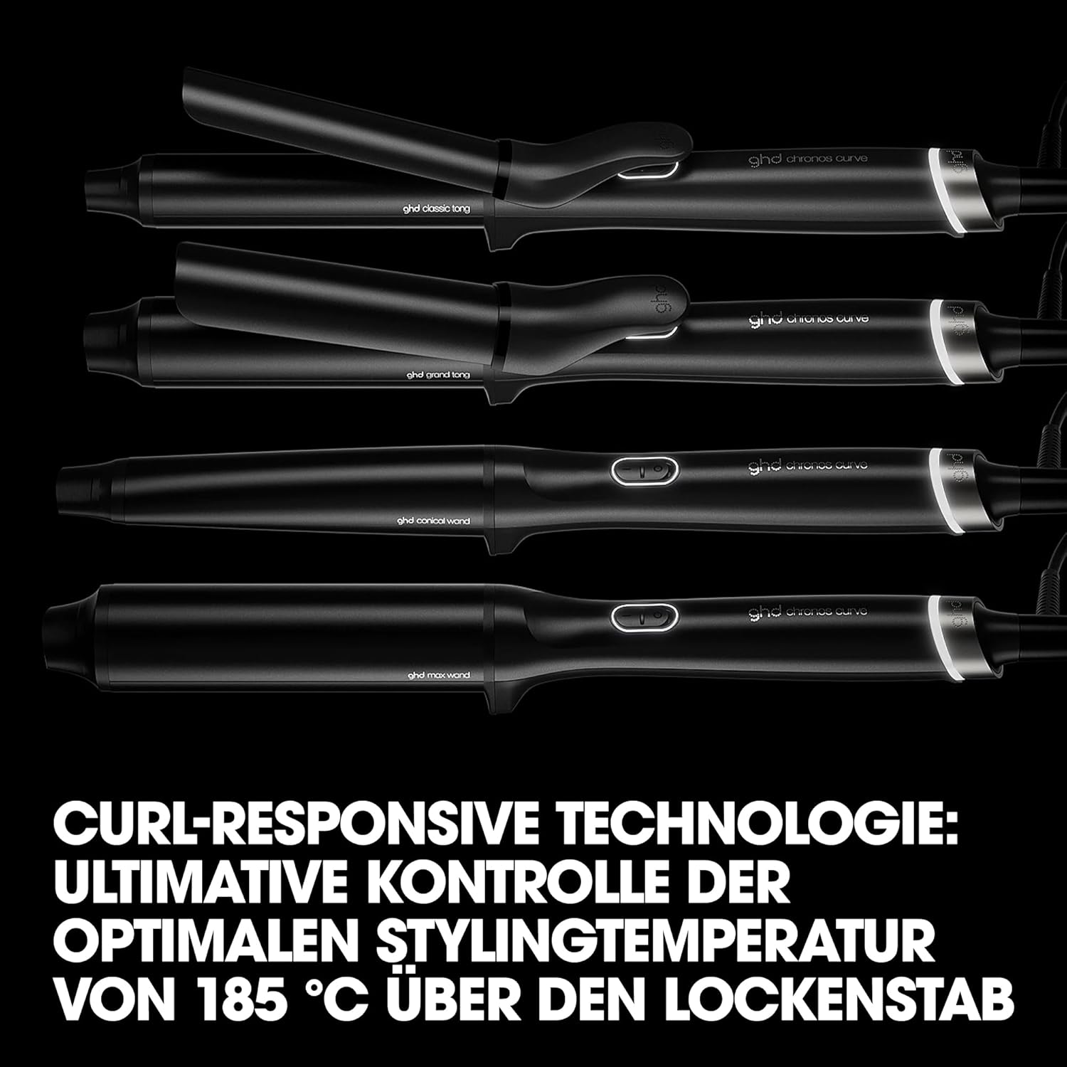 Thumbnail 5 de GHD chronos curve Lockenstab mit Klammer (26 mm) – für definierte Locken & Wellen mit 185 °C