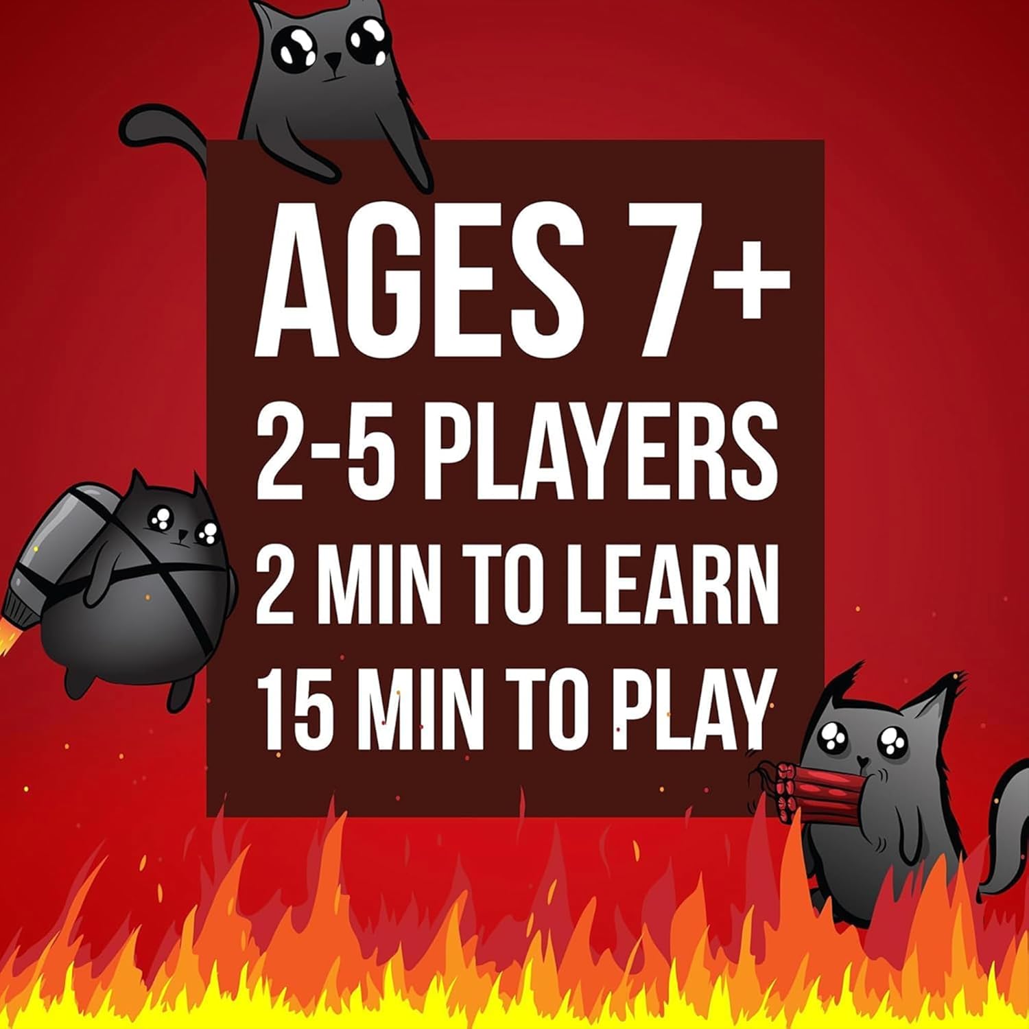 Detalle 2 de Exploding Kittens Original Edition in einer Sammelbox – Belustigendes Karten-Partyspiel für 2–5 Spieler, ab 7 Jahren
