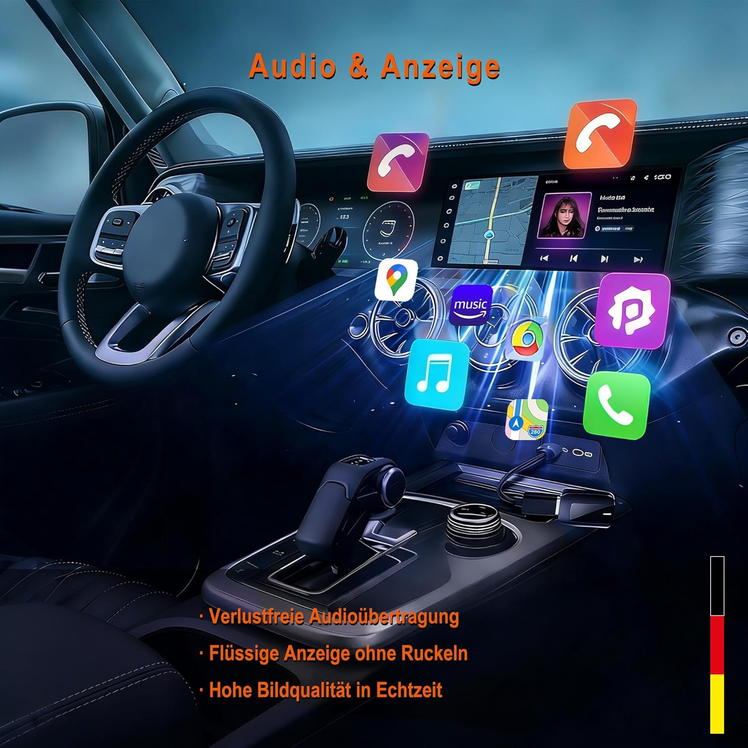 Thumbnail 5 de RGBer Carplay Wireless Adapter Kabellos 2 in 1