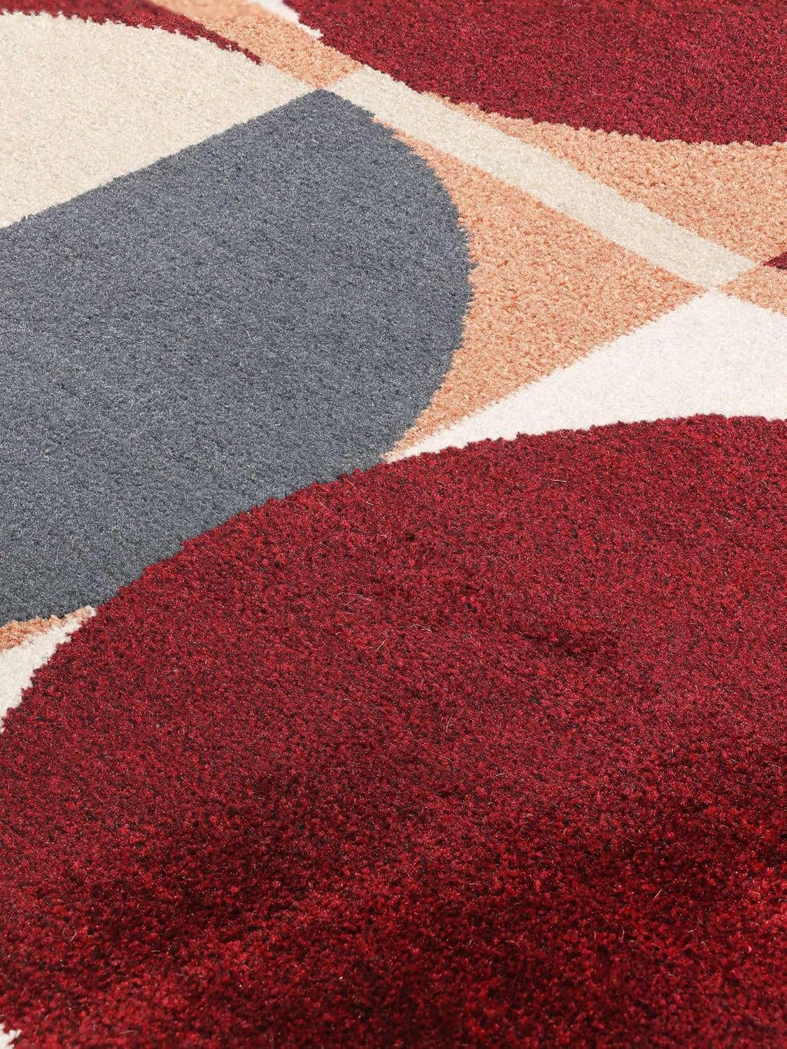 Thumbnail 5 de RugVista Jeff Modern Runner Rug, 80 x 300 cm, Red, Low Pile