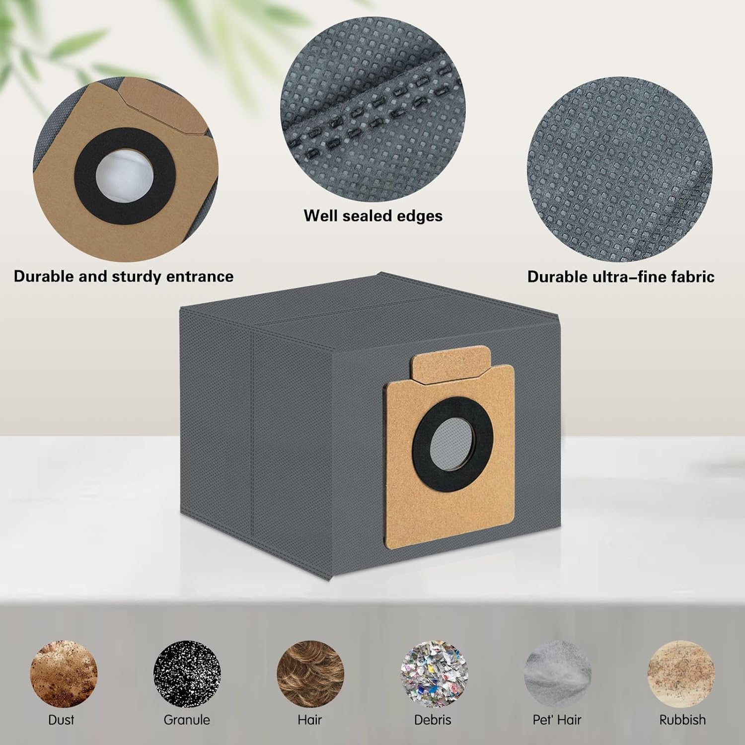 Detalle 2 de VIEWALL 19-Piece X10 Accessories Kit Replacement for Eufy X10 Pro Omni Robot Vacuum