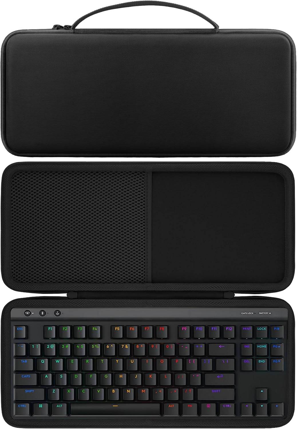 Detalle de co2CREA Hard Case for Logitech G515/G915 TKL (Case Only)