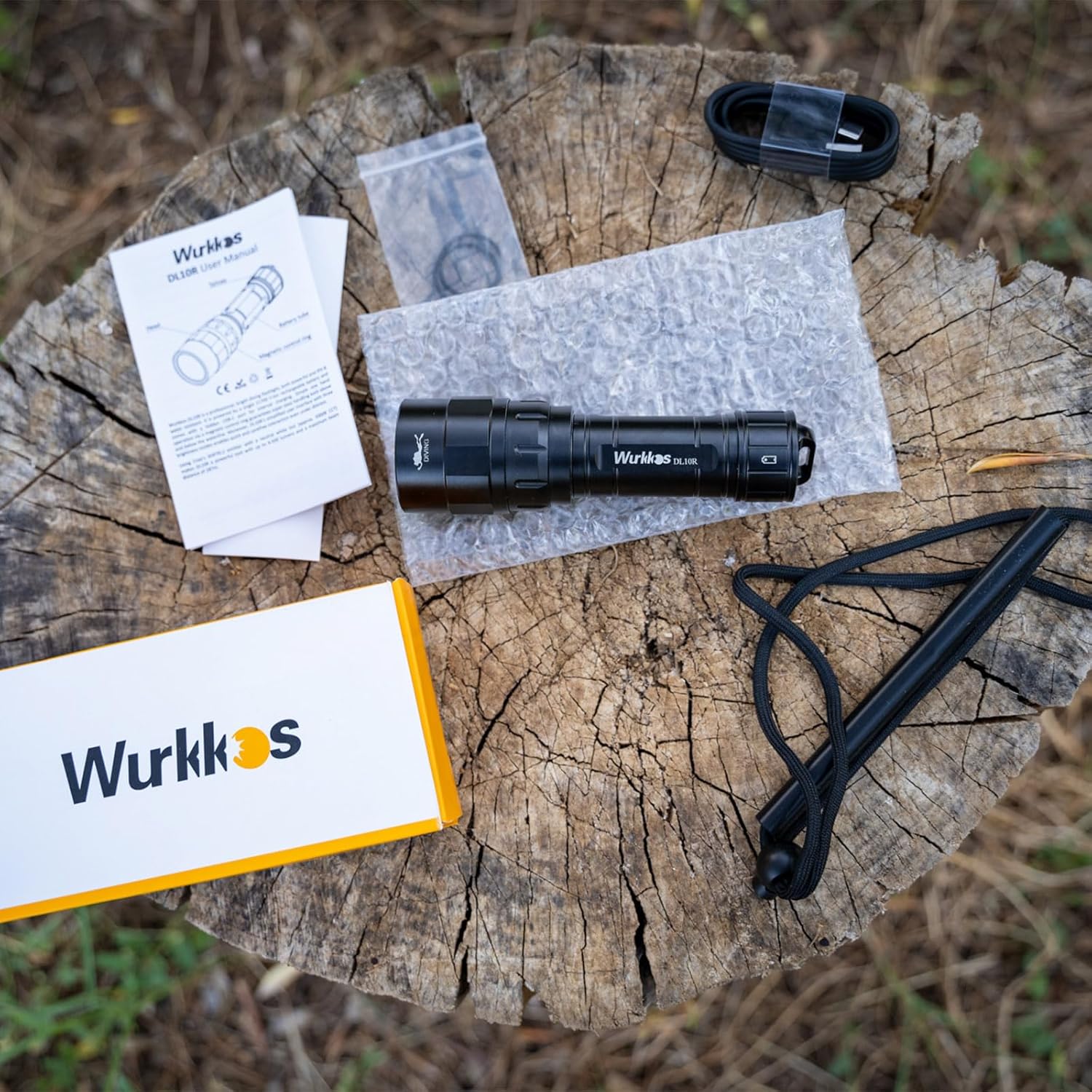 Thumbnail 5 de Linterna de buceo Wurkkos DL10R 4500 lúmenes, IPX8, USB C🔦