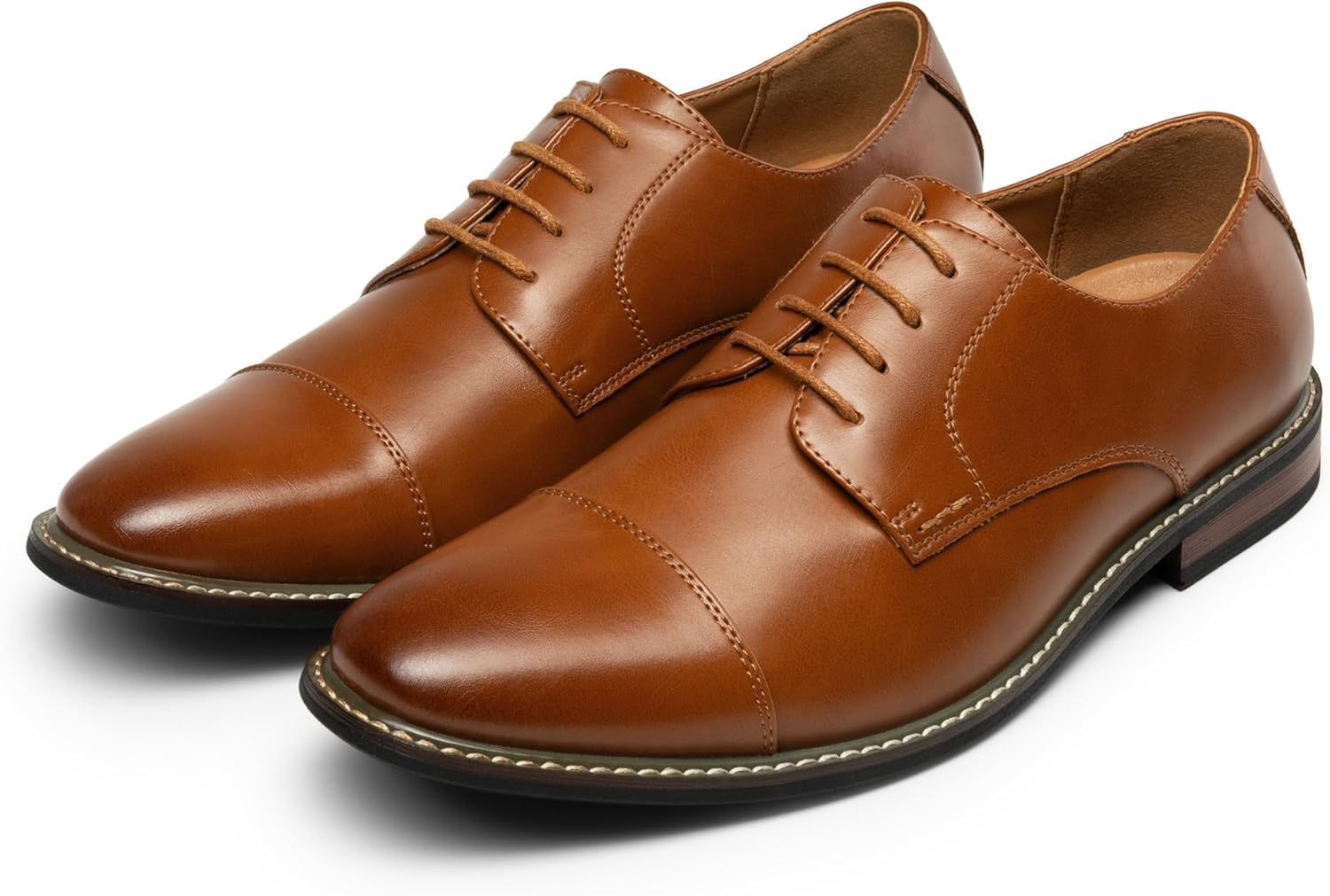 Detalle de Bruno Marc Scarpe Eleganti Derby da Uomo con Lacci – stile e comfort per ufficio e occasioni formali