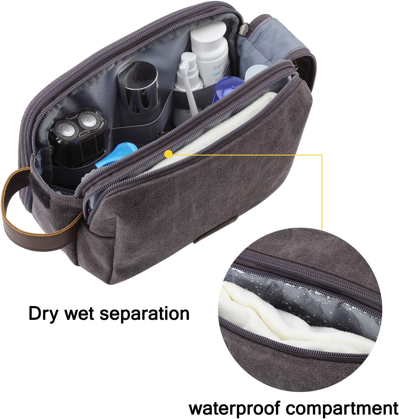 Thumbnail 2 de BAGSMART Toiletry Bag Medium 10.6"