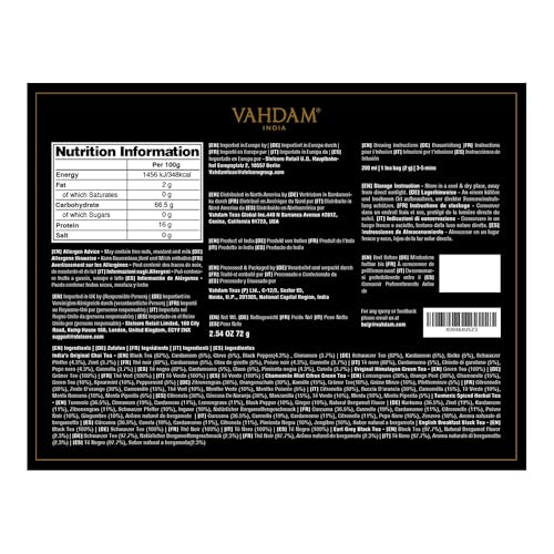 Thumbnail 1 de VAHDAM Founder's Selection — Surtido de té 36 bolsitas 🍵