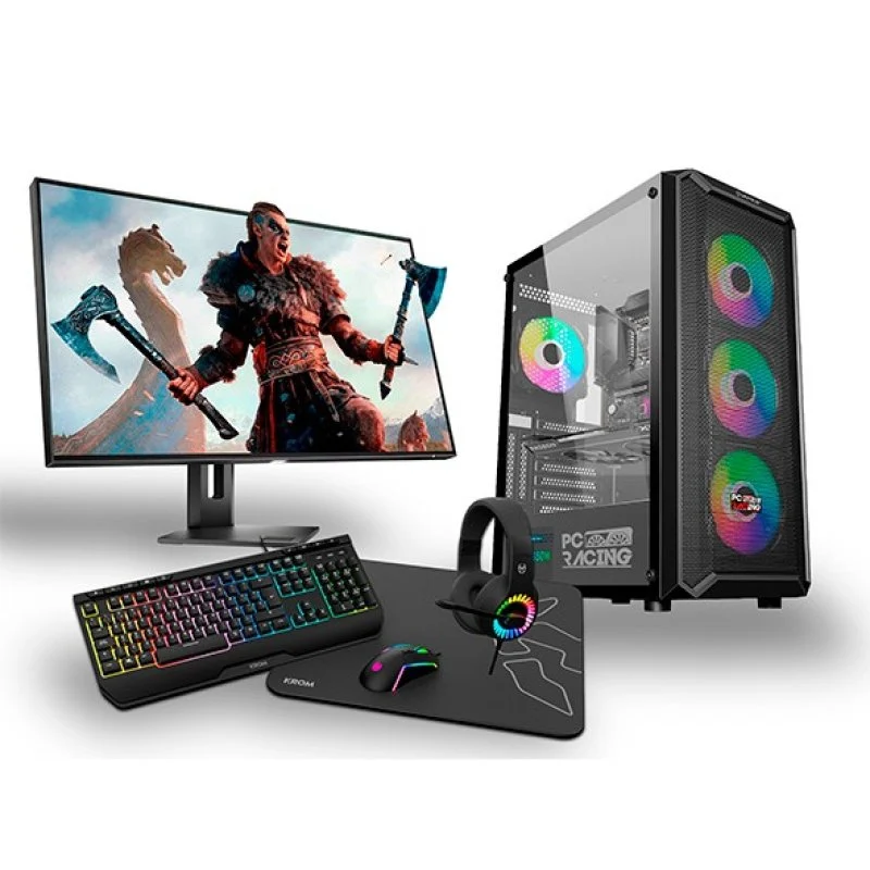 Detalle de PC Racing Pack Gaming Initiation Pro AMD Ryzen 5 4650G
