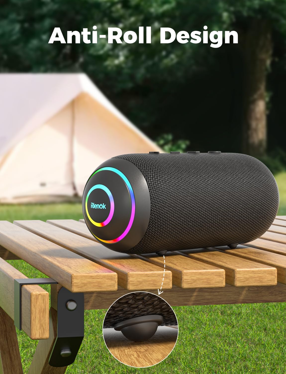 Thumbnail 6 de RIENOK Bluetooth Speaker 40W, 5200mAh portable speaker