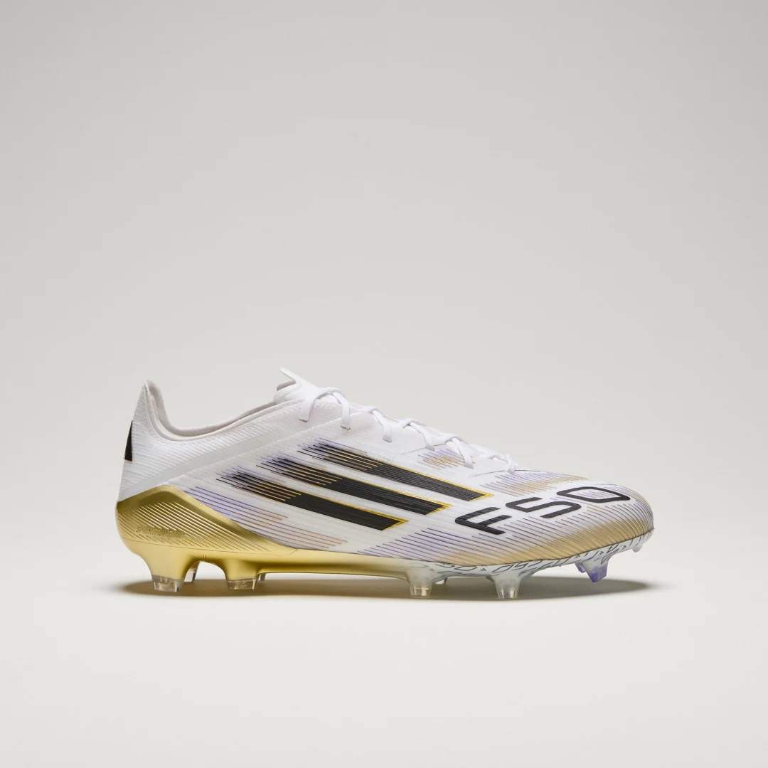 Thumbnail 2 de Bota de fútbol Adidas F50 Elite para césped natural seco – Blanco