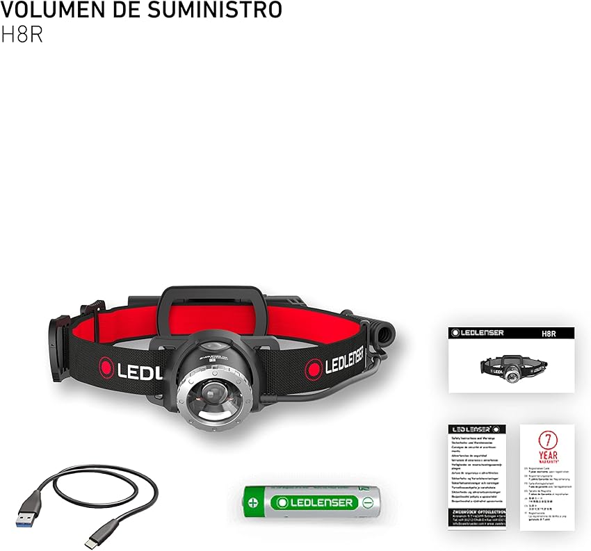 Thumbnail 3 de Ledlenser H8R Linterna frontal 600 lúmenes 🔦