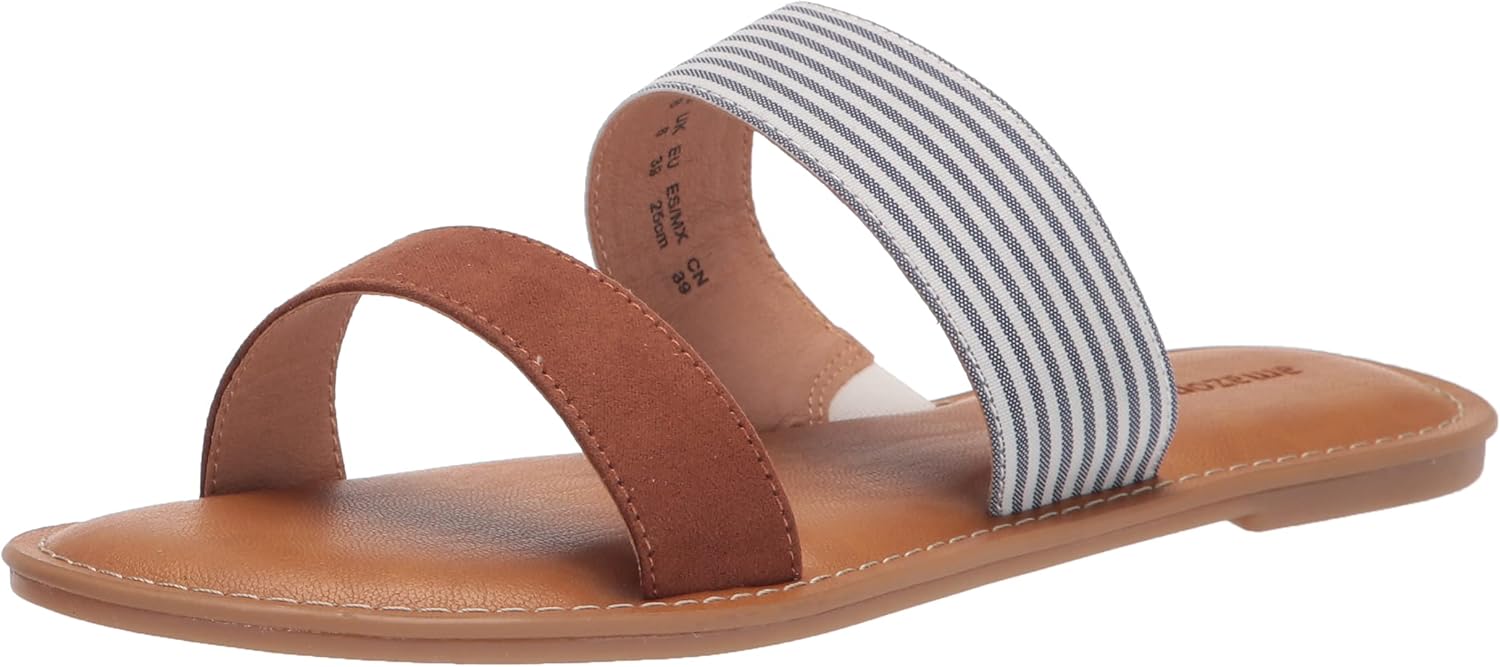 Thumbnail 6 de Amazon Essentials Women's Two Band Slip On Open Toe Sandal
