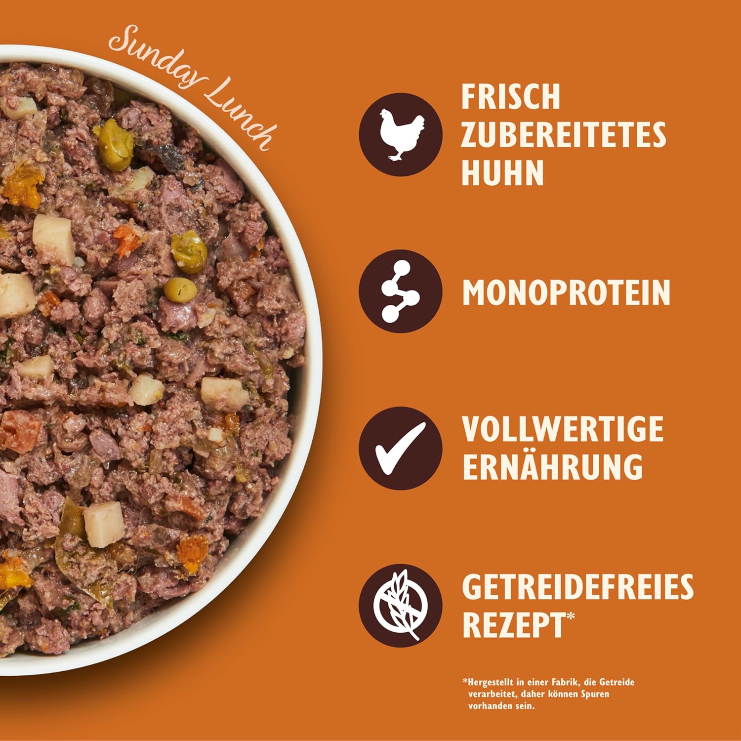 Thumbnail 2 de Lily’s Kitchen Sunday Lunch Nassfutter für ausgewachsene Hunde: Huhn mit Gemüse, 6 x 400 g