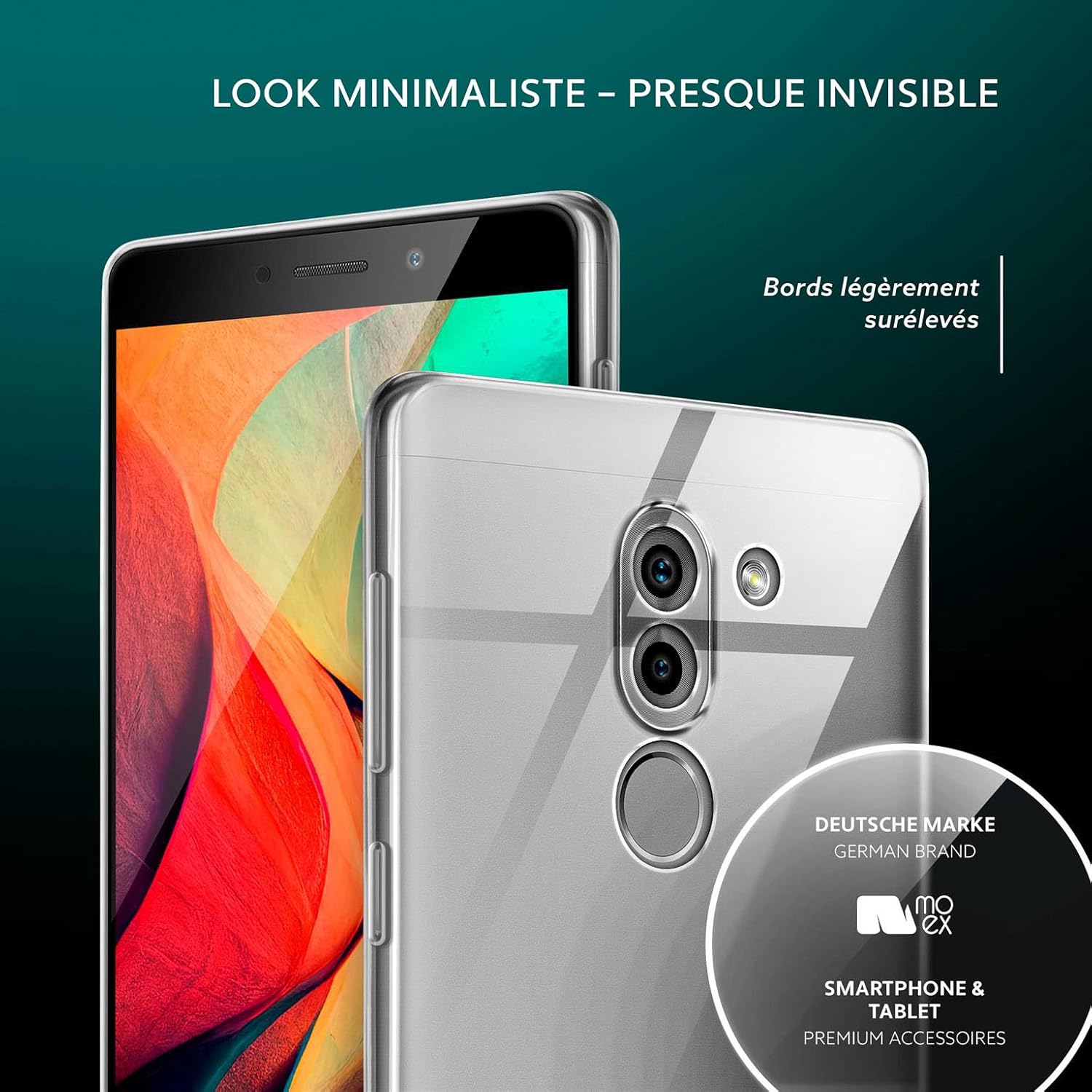 Thumbnail 3 de moex Aero Case Transparent pour Honor6X / GR5 (2017) — coque silicone ultra fine et anti-choc