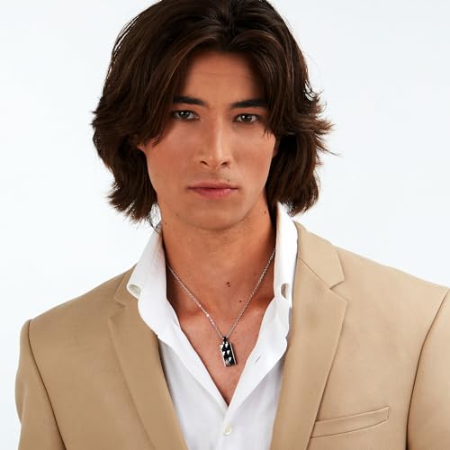 Thumbnail 3 de Maserati Collar de Hombre Cerámica IP Negro