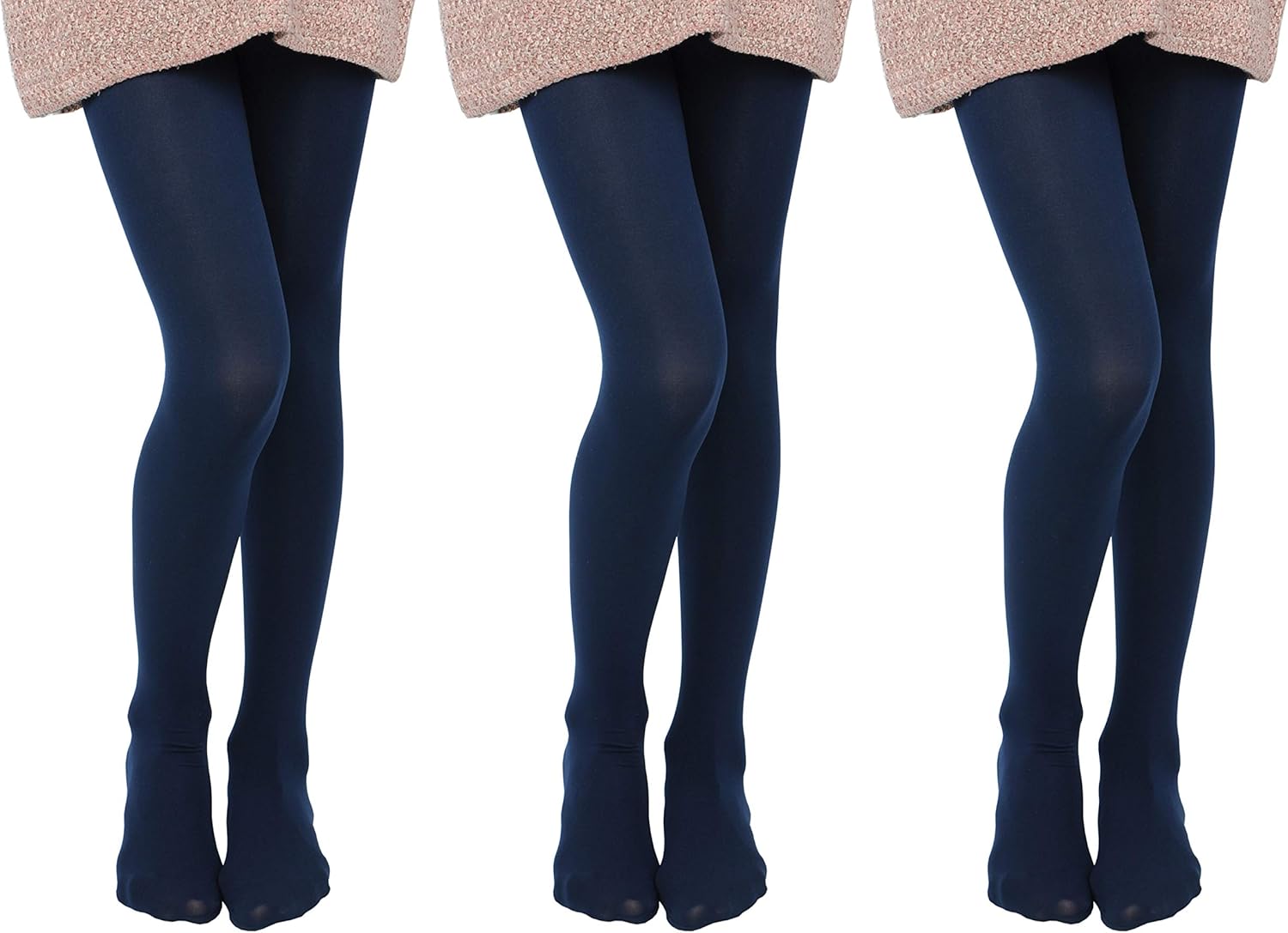 Thumbnail 6 de EVERSWE Microfaser 40 DEN Kinder Strumpfhose für Mädchen – 3er Pack
