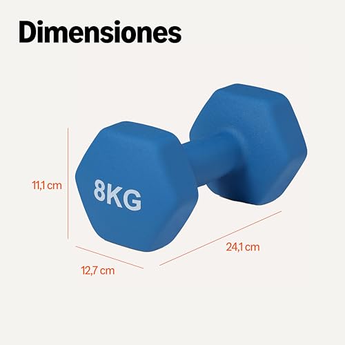 Thumbnail 4 de Amazon Basics Mancuernas de neopreno, par para entrenamiento 🏋