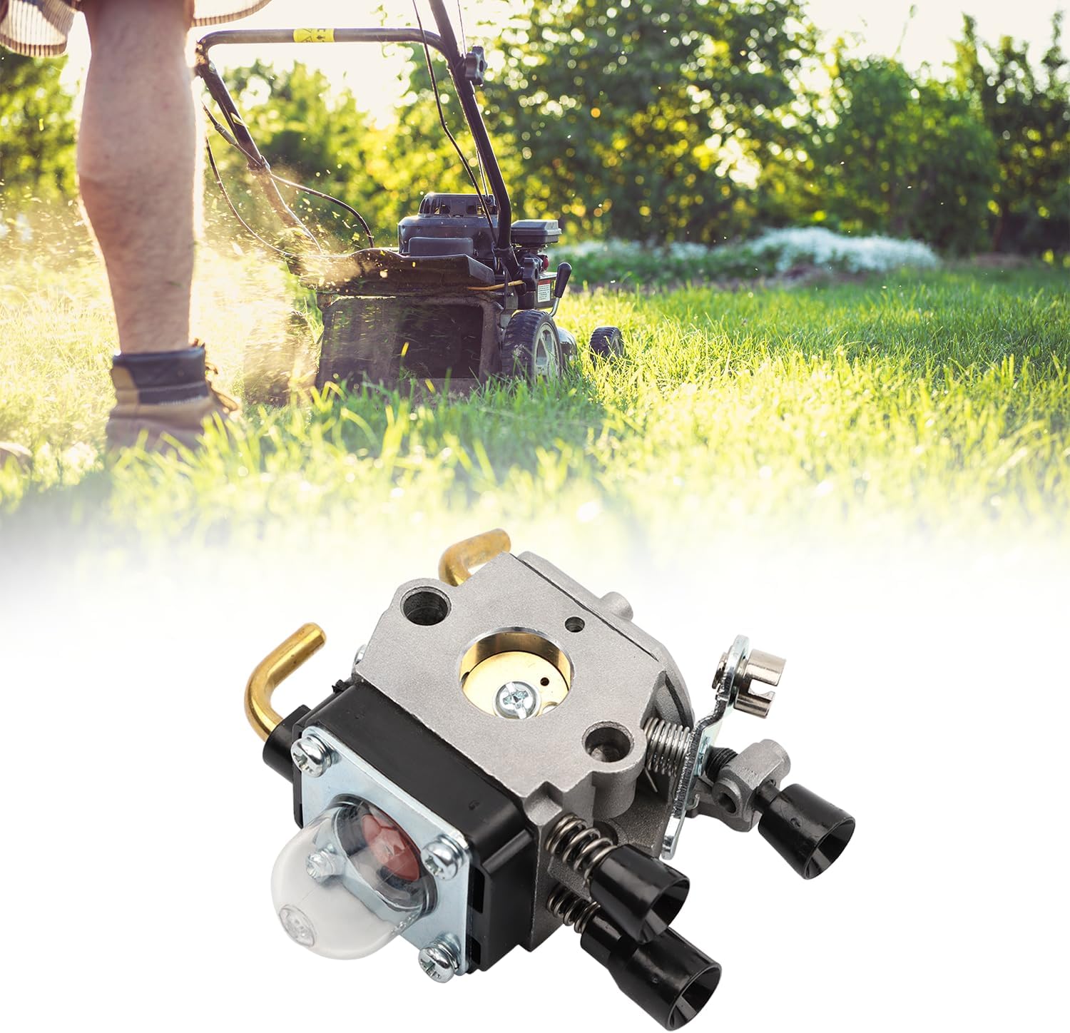 Detalle de AMZSKU carburateurset voor STIHL FS55, FS55R, FS55RC en andere modellen