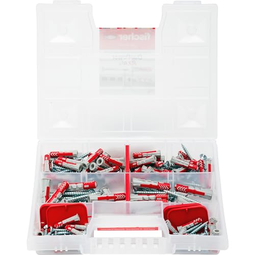 Detalle 2 de Fischer KIT DUOPOWER Valigetta 80 Tasselli Universali Duopower con Vite